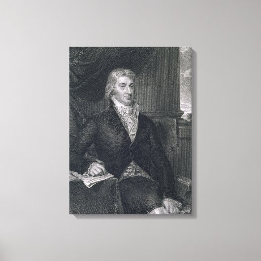 Robert R. Livingston, E. Mackenzie (en)による彫刻 キャンバスプリント (正面)