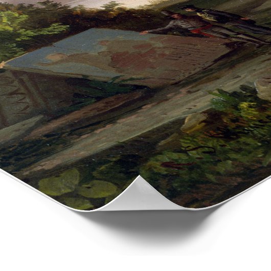 Robert S. Duncanson Pompeii ポスター (角)