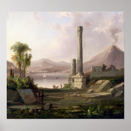 Robert S. Duncanson Pompeii ポスター (正面)
