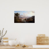 Robert S. Duncanson Scotish Landscape ポスター (キッチン)