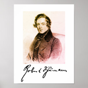 Robert Schumann/署名 ポスター