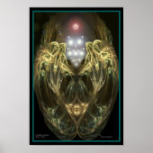 Robert Singletary著「COSMIC ANGEL」 ポスター (正面)