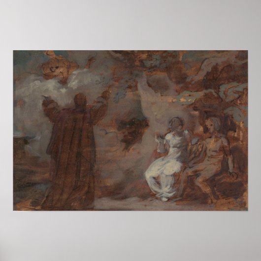 Robert Smirke - Prospero Conjuring a Masque ポスター (正面)