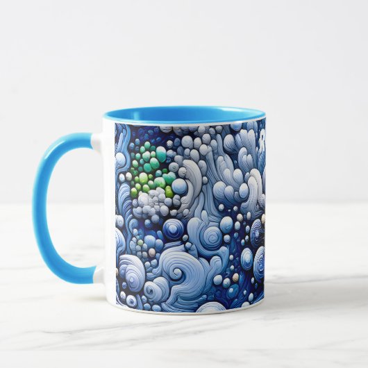 ROBERT to Zany Bubbles 3D to Blues ～ マグカップ (左)