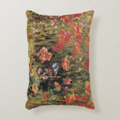 Robert Vonnohによるポピー、ヴィンテージ印象派 アクセントクッション (正面(垂直))