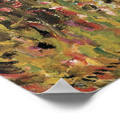 Robert Vonnohによるポピー、ヴィンテージ印象派 ポスター (角)