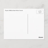 Robert Vonnohによるポピー、ヴィンテージ印象派 ポストカード (裏面)