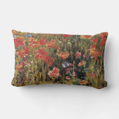 Robert Vonnohによるポピー、ヴィンテージ印象派 ランバークッション (裏面)