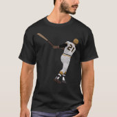Roberto Clemente Sticker Tシャツ (正面)