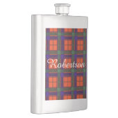 Robertsonの一族の格子縞のスコットランド人のタータンチェック フラスク (右)
