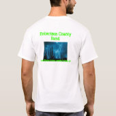 Robertson郡バンド Tシャツ (裏面)