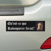 Robespierre (フランスのなキャプション) バンパーステッカー (車上)