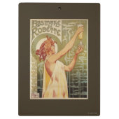 Robetteのアブサン広告ポスター クリップボード (裏面)