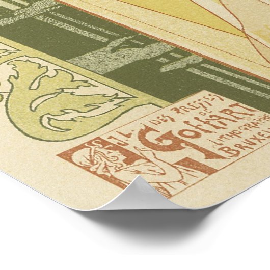 Robette Absinthe - Art Nouveau Poster ポスター (角)