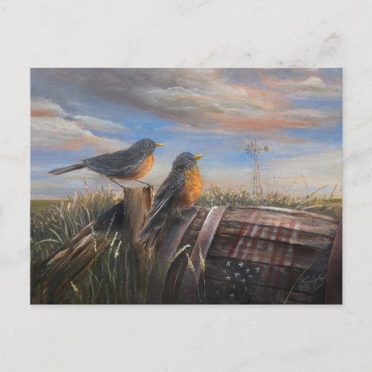 Robin インビテーションポストカード (正面)