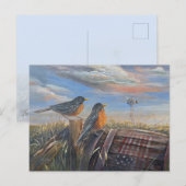 Robin インビテーションポストカード (正面/裏面)