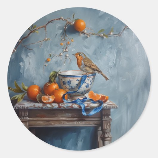 Robin – 文房具のラウンドシール ラウンドシール (正面)