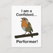 Robin Bird Confident Performer Karaoke Event  名刺 (正面)