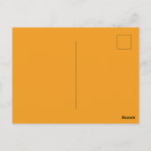 Robin Bird Funny Quote ポストカード (裏面)