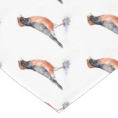 Robin Bird in Hat ショートテーブルランナー (コーナー)