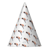 Robin Bird in Hat パーティーハット (左)