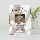 Robin Bird Watcher, Celebration of  Life Photo 招待状 (スタンド正面)