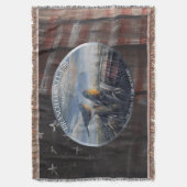 Robin Branch Co. MICH. スローブランケット (正面縦)