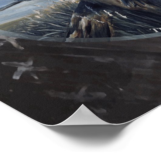 Robin Branch Co. MICH. ポスター (角)