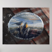 Robin Branch Co. MICH. ポスター (正面)