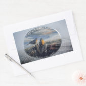 Robin Branch Co MICH 長方形シール (封筒)