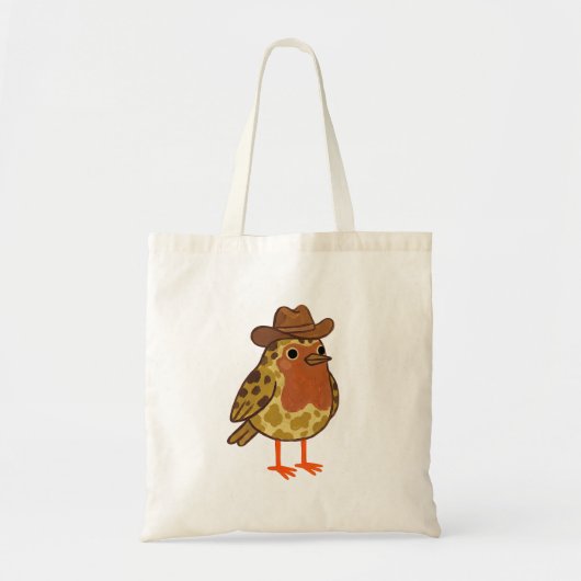 Robin Cowboy Tote Bag トートバッグ (正面)