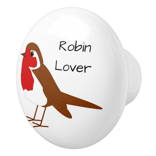 Robin Design オリジナルデザイン セラミックノブ (右)