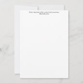 Robin Greeting Card 招待状 (裏面)