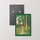 Robin Hood And Little John 缶バッジ (正面/裏面)