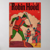 Robin Hood Comic Cover ポスター (正面)