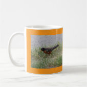 Robin in the Grass Mug コーヒーマグカップ (左)
