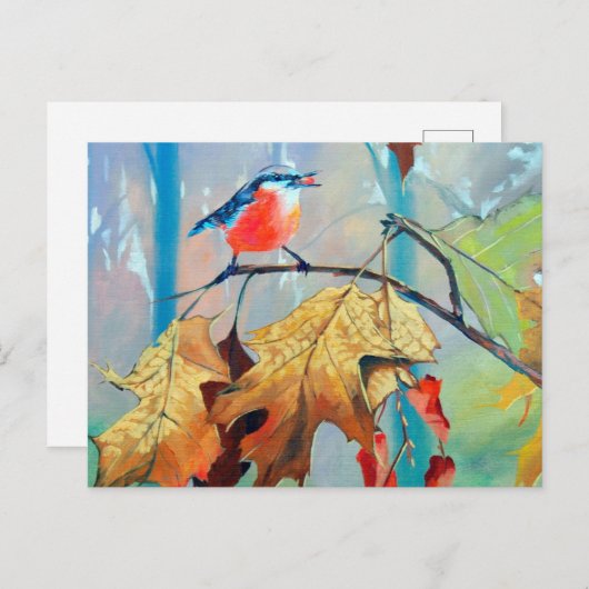 Robin Postcard ポストカード (正面/裏面)