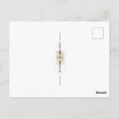 Robin Postcard ポストカード (裏面)