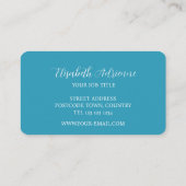 Robin redbreast 名刺 (裏面)