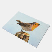 Robin singing  ドアマット (アングル)