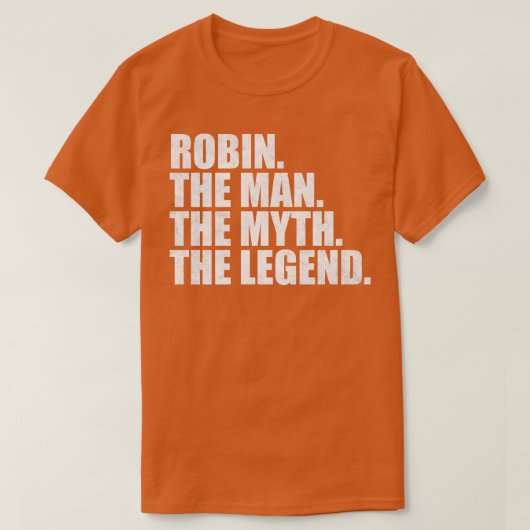 RobinRobin名ロビン与え名 Tシャツ (デザイン正面)