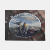 Robins 250 yr Branch Co mich ドアマット (正面)