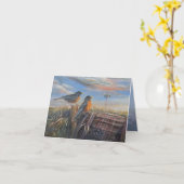 Robins 4 x 5.6 カード (黄色い花)