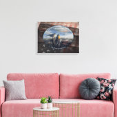 Robins USA キャンバスプリント (インサイチュ (リビング))