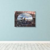 Robins USA キャンバスプリント (インサイチュ (ウッドフロア))