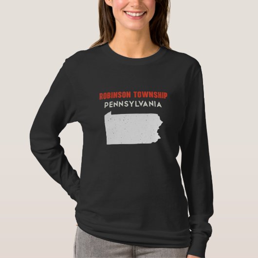 Robinson township Pennsylvania USA State America T Tシャツ (正面)