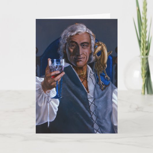 Robinton、Pern -カードのMasterharper カード (正面)