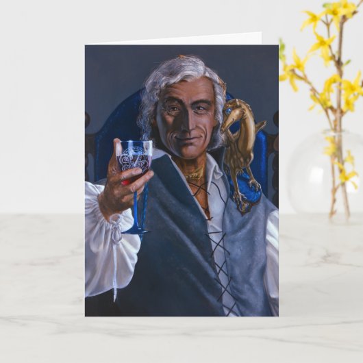 Robinton、Pern -カードのMasterharper カード (黄色い花)