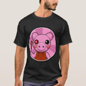 Roblo Piggy friend boy Tシャツ (正面)