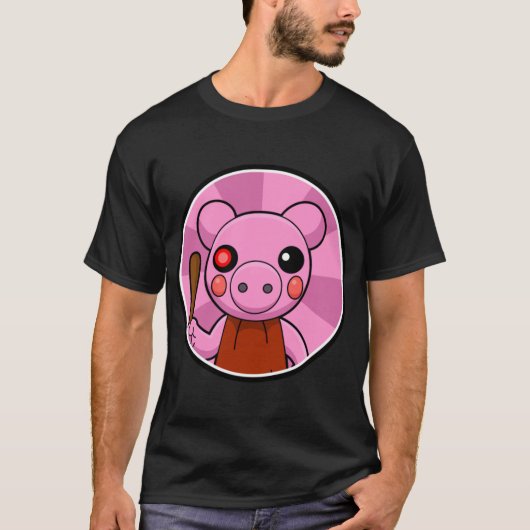 Roblo Piggy friend boy Tシャツ (正面)